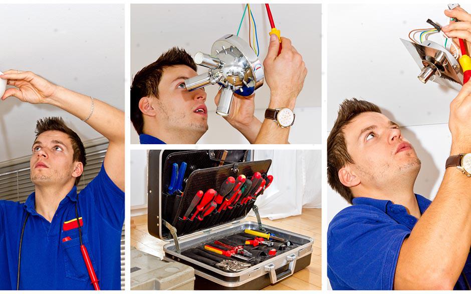 travail électricien Clichy